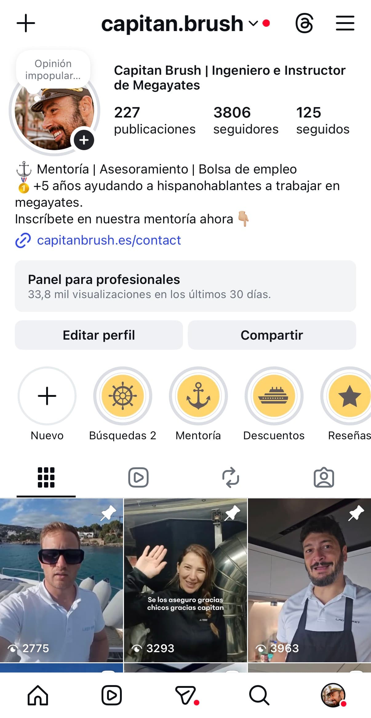 Escuelas Náuticas Demo 1